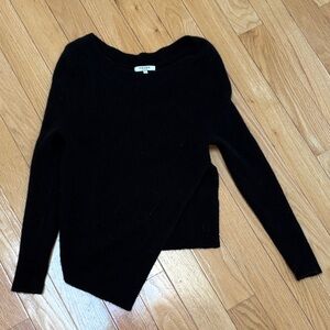 NakedCashmere Black Crew Neck Sweater